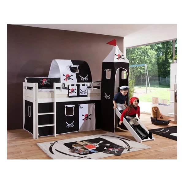 Cama alta infantil Piratas