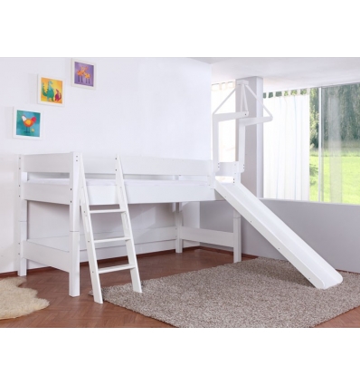 Cama infantil con tobogan