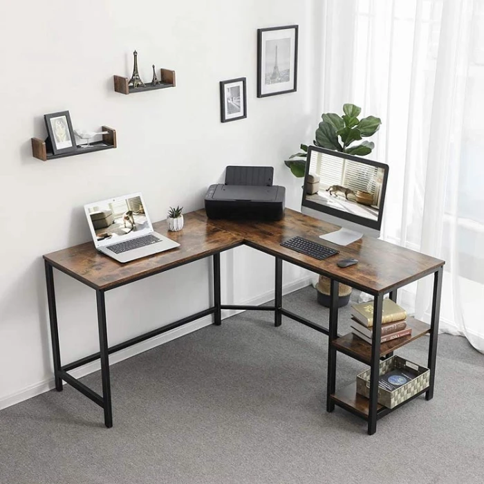  L-vormig bureau Vasagle