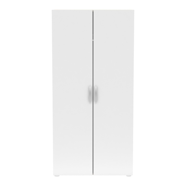 kledingkast 2 deuren tweekleurig