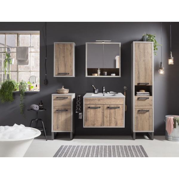 Badkamerkolom Met Lade