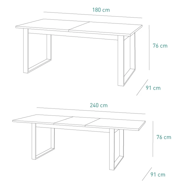 Eettafel Italiaans design