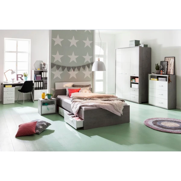 Jeugdgarderobe 3 deuren