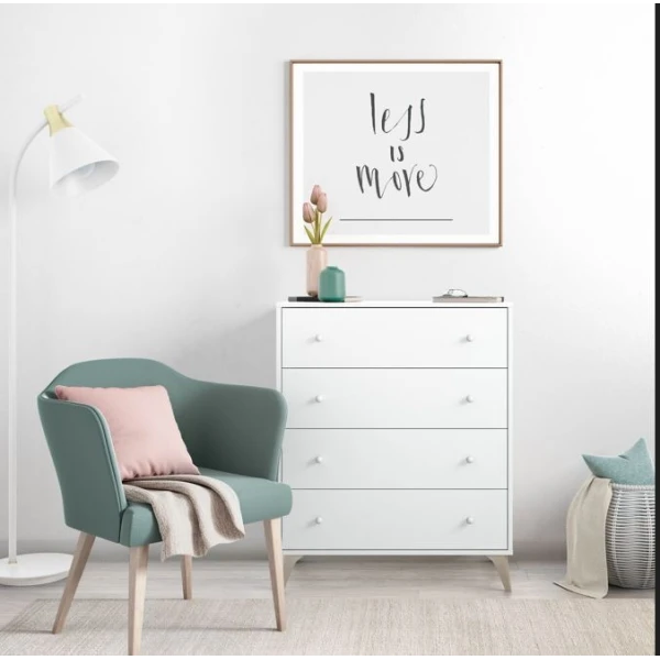 Ladekast met 4 laden