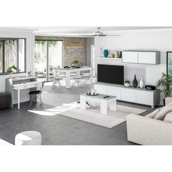 Uitschuifbare bureauconsole