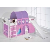 Cama alta infantil frozen lila