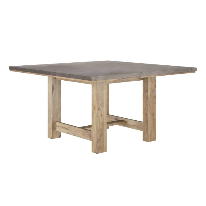MESA DE MADERA CUADRADA THOR
