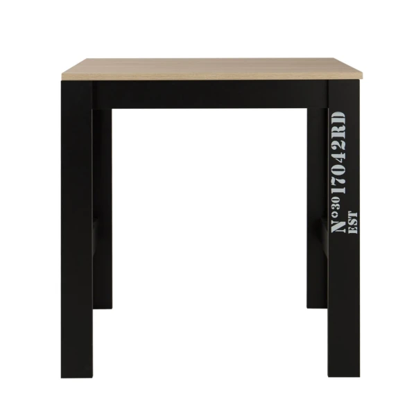 MESA DE COCINA DE ESTILO INDUSTRIAL EXTENSIBLE ROXY