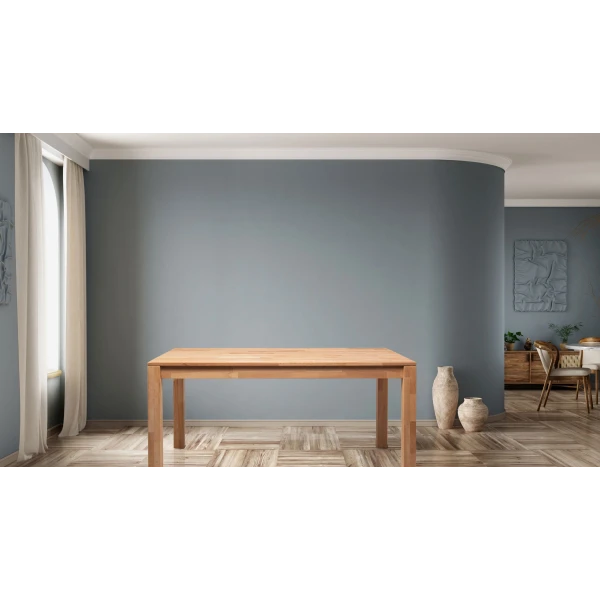 Massief houten eettafel