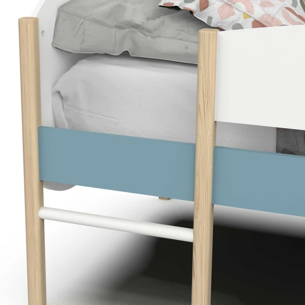 CAMA INFANTIL CON TOBOGAN KUMI