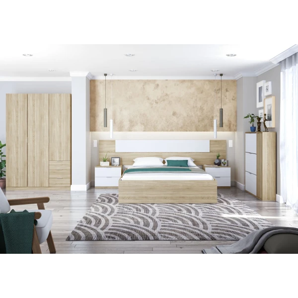 ARMARIO 3 PUERTAS Y CAJONES ANDROMEDA 