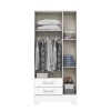 Kast met planken en laden