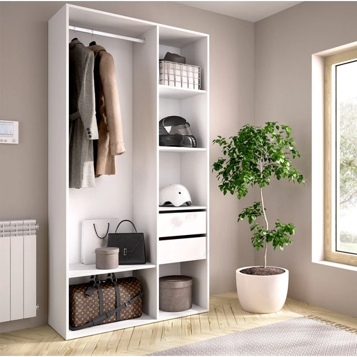 Kledingkast met kledinghanger