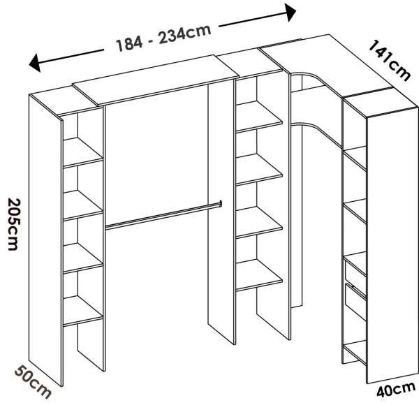 Volledige kledingkast