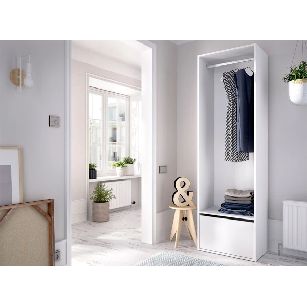 Kleedkamer met kapstok