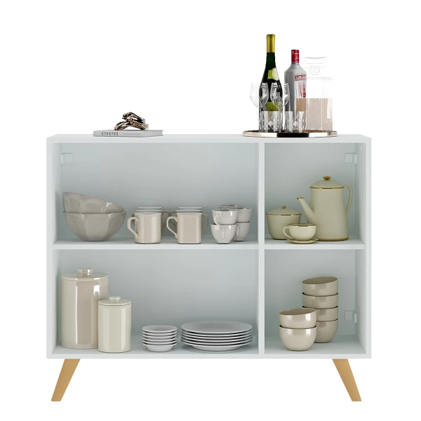 Binnenkant van het dressoir