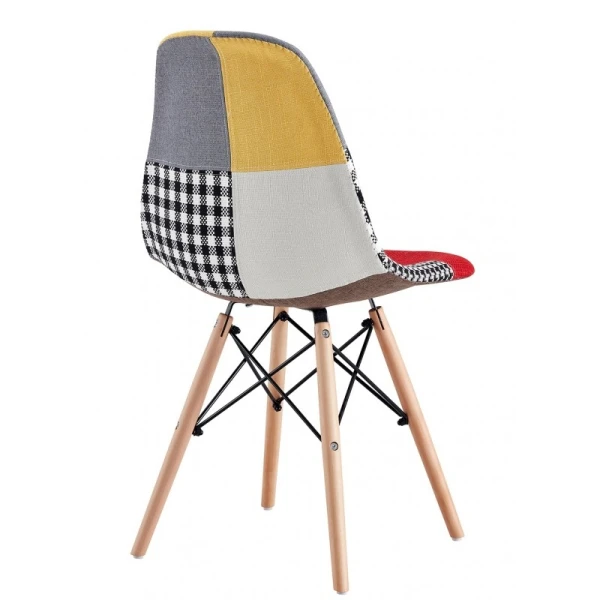 Silla nórdica patchwork