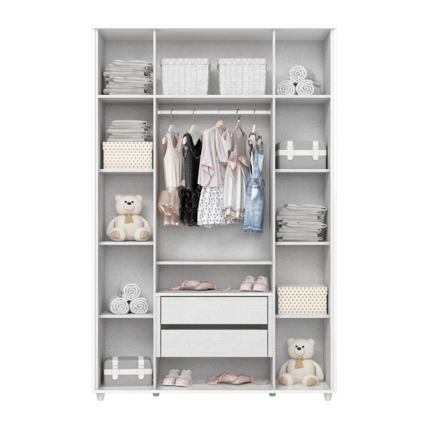 ARMARIO MODERNO INFANTIL  CELESTE