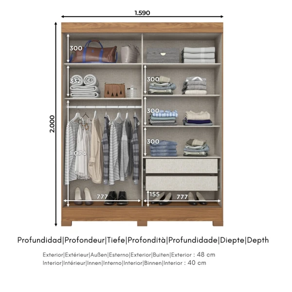 Jongeren kledingkast