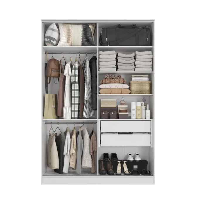 VESTIDOR ABIERTO 2 CAJONES FRANZ