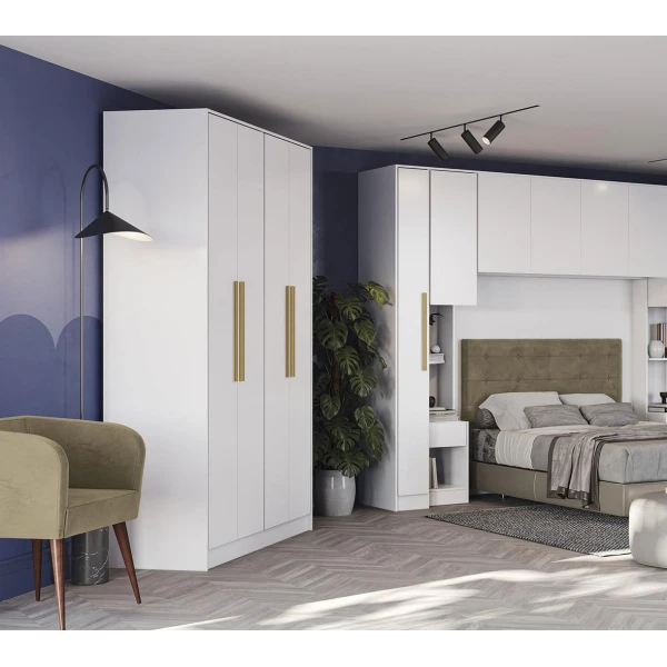 ARMARIO ROPERO 4 PUERTAS SHEPERD