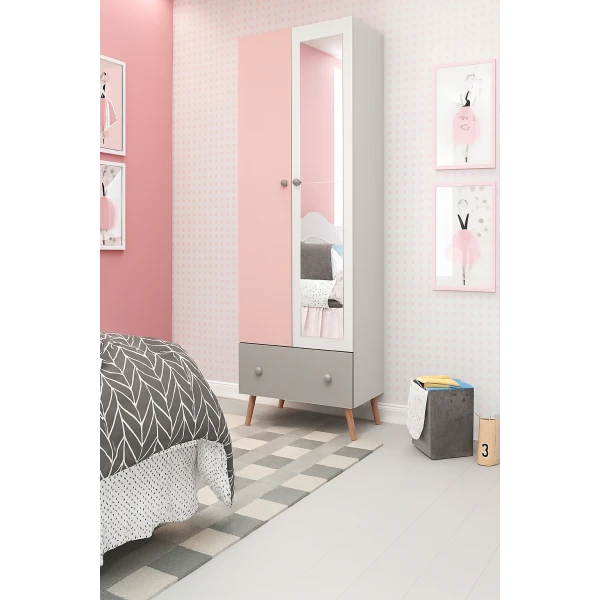 Gekleurde kinderkast