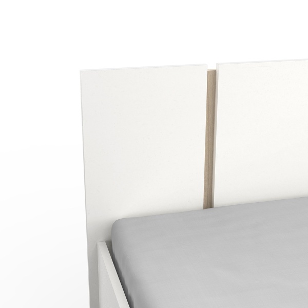 Technische maten en afmetingen van het Bed met Minimalistisch Ontwerp Nord