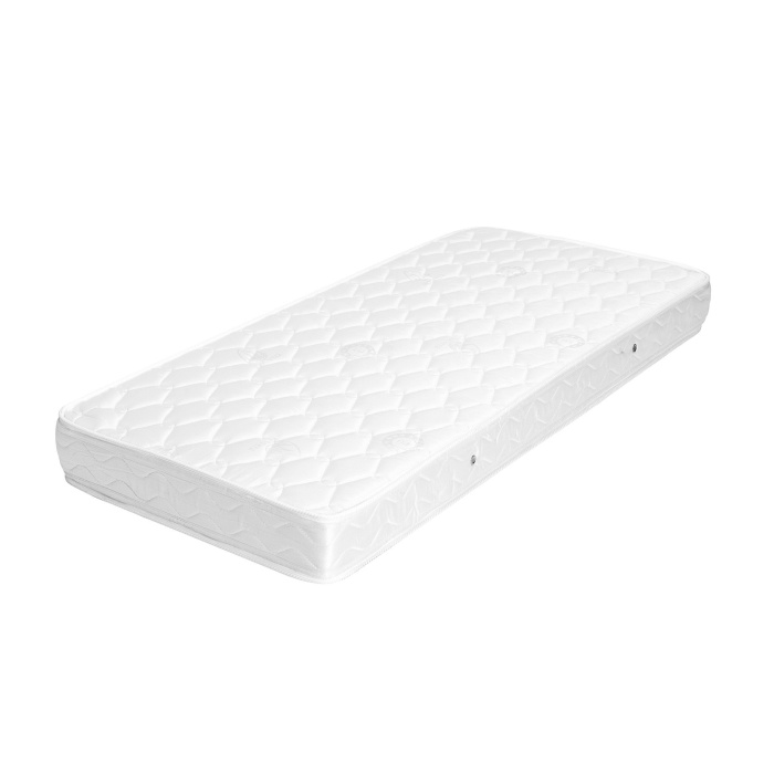 Anatomische matras Soft wit, gebalanceerd comfort, ergonomische ondersteuning