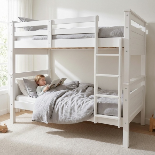 Houten Stapelbed Titan Vicawu – Stevig en Functioneel